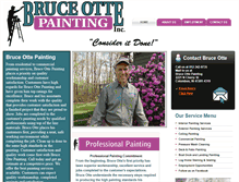 Tablet Screenshot of bruceottepainting.com